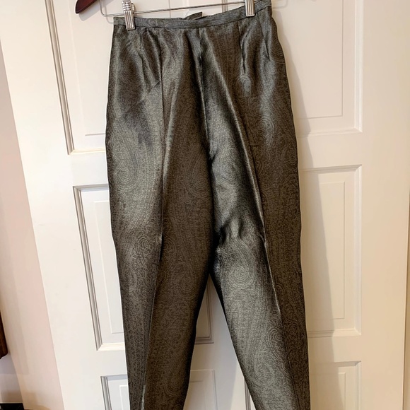 Kay Unger Pants - Kay Unger Silk Pants saks fifth ave